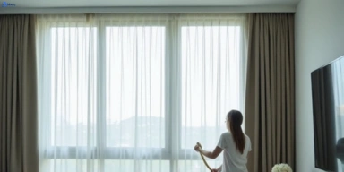 Delicate sheer drape cleaning glengala-vic Matty Curtain Cleaning