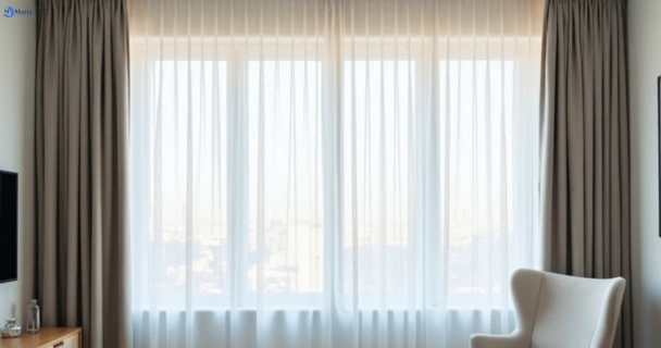 Freshly steam cleaned curtains in glengala-vic QLD